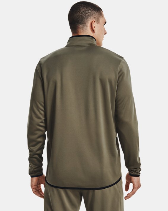 Armour Fleece® ½ Zip da uomo, Green, pdpMainDesktop image number 1